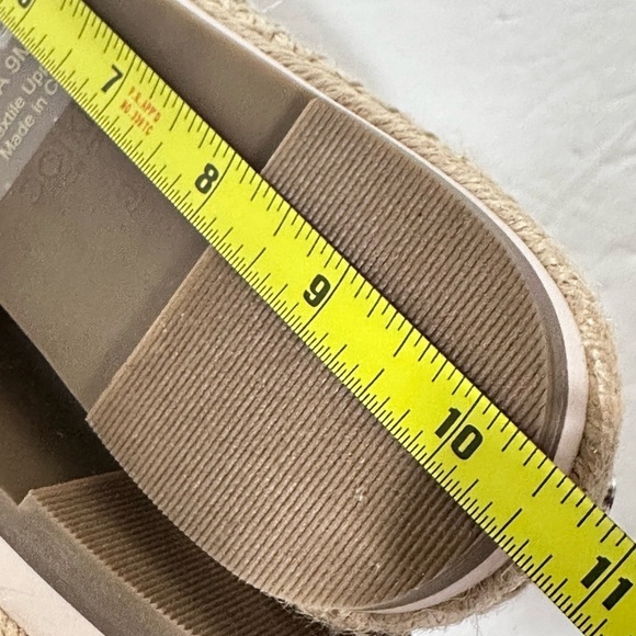 Women’s BOTKIER SARA 9 Pink Embellished Espadrilles Mesh Sequins Mixed Textiles - Picture 9 of 12